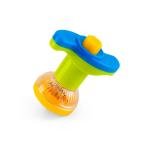 Light-up spinning top toy with launcher - Assorted
