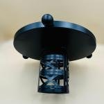 Elegant metal cake stand with decorative base