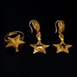 طقم الحلي بتصميم النجوم السماوية الجذابة