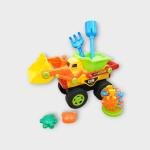 Colorful Excavator Truck Toy with Sand Tools
