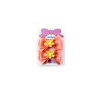 Girl's Flower Decore Bow Hair Clip Set