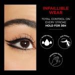 لوريال باريس إنفاليبل جريب مايكرو-فاين برش آيلاينر – 01