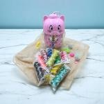 Animal Head Play Dough Set – 12 Color Soft Modeling Clay Kit for Kids