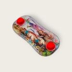 لعبة حلقات الماء الديناصور المثيرة تصميم مزدوج الأزرار للأطفال