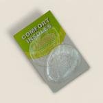 Comfort Gel Grip Pads – Transparent Honeycomb Silicone Insoles