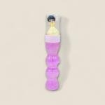 Princess Doll Glitter Slime Tube with Cute Figurine Topper