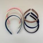 إكسسوارات رأس بلمعة ماسية مجموعة 12 قطعة تصميم ماسي ملمس