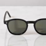 Panto Fit Sunglasses with Dark Tinted Lenses