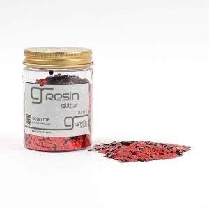 Graffiti Resin Glitter Hexagon 100ml