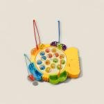 Electric Rotating Magnetic Fishing Game Set