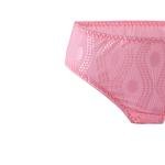 Lace Lingerie Set with Patterned Mesh, Underwired Bra, Satin Bow