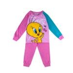 Looney Tunes Tweety Pink & Aqua Kids Pajama Set