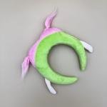 Plush Cartoon Character Travel Neck Pillow for Kids