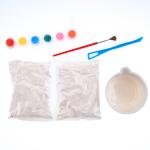 Kids Plaster Clock Coloring Set