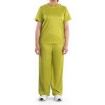 طقم ملابس منزلية مضلع بلمعة أنيقة وملاءمة مريحة