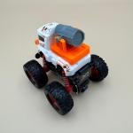 Hexa-Boost Explorer Truck with Cannon and Spring Suspension Wheels