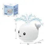 Mini Whale Fountain Bath Toy