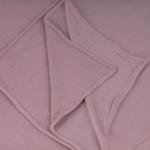 Cotton and Chiffon Scarf with Fine Stitch Edges - Dust Pink