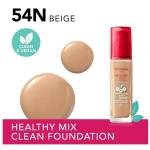 Bourjois Healthy Mix Clean Liquid Foundation - 54N Beige