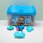 Castle Play Dough Set – 24 Color Soft Modeling Clay Kit for Kids