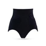 High-Waisted Tummy Control Shaping Brief – Floral Embossed Slimming Panty