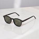 Panto Fit Sunglasses with Dark Tinted Lenses