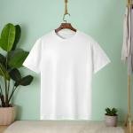 Men's Half Sleeve Crew Neck Soft Cotton Tee Shirt (220 GSM)