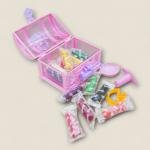 Princess Treasure Chest Play Dough Set – 12 Colorful Clay Packs with Fun Molds