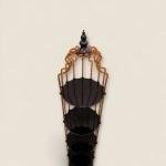 Tall Vintage Birdcage Style 5-Tier Display Stand