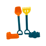 Beach Builder Wheelbarrow & Sand Play Set