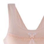 Cotton Training Bra with Lace Trim Topwear
