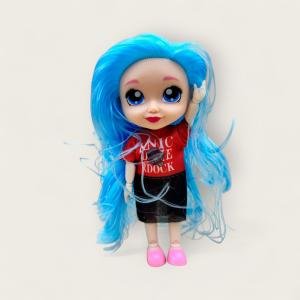 Girls Collection - Fashion Doll with Long Blue Hair,