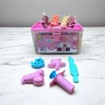 Ice Cream Truck Theme Play Dough Set – 24 Color Soft Modeling Clay Kit for Kids