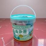 Magic Sand Castle Building Set – Play Sand Kit with Molded Shapes in Bucket Container