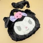 Kuromi Plush Shoulder Bag for Girls