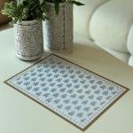 Golden Rose Elegance – Paper Table Mat