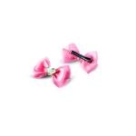 Girl's Bow Hair Clip with Heart Center