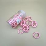 Super Elastic Baby Pink Braided Hair Ties