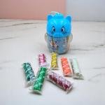 Animal Head Play Dough Set – 12 Color Soft Modeling Clay Kit for Kids