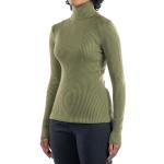 Women’s Ribbed Knit Turtleneck Sweater – Slim Fit Long Sleeve