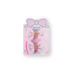 مشبك الشعر المزخرف بالكريستال بنقشة المربعات