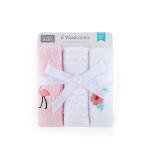 Seaside Bloom Baby Washcloths - 6 Piece Set