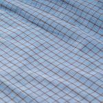 COTTONIL Men’s Woven Cotton Pajama Pants –Dark Blue Grid