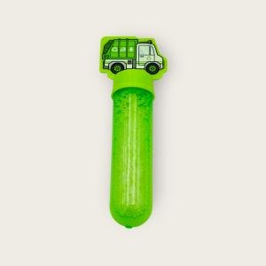 أنبوب فقاعات شاحنة إعادة التدوير تصميم كارتوني ممتع لغرف الأطفال