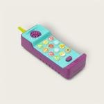 Retro Style Toy Phone with Colorful Buttons