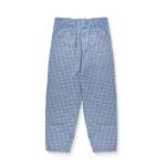 COTTONIL Men’s Woven Cotton Pajama Pants –Dark Blue Grid