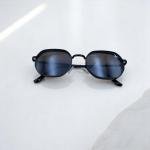 Men's Retro Geometric Polarized Sunglasses