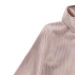 Baby Casual Zip-Up Jumpsuit with High Collar & Side Pockets