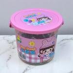 Cartoon Girl Play Dough Set – 24 Color Soft Modeling Clay Kit for Kids