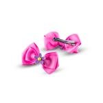 Girl's Flower Decore Bow Hair Clip Set